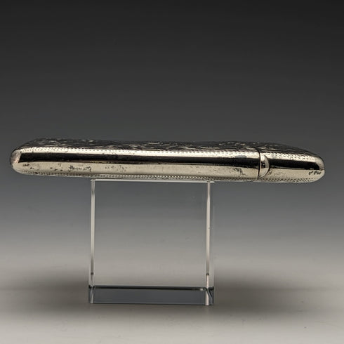 1900年 英国アンティーク 純銀製カードケース 79g Henry Pope